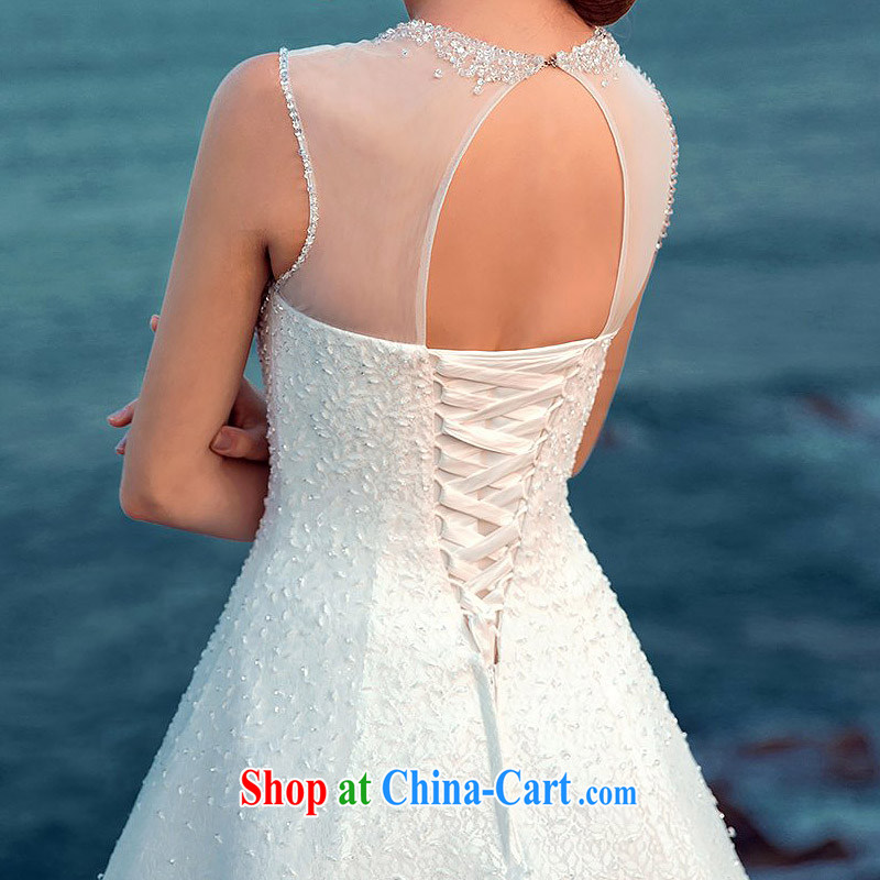 The bride's wedding dresses 2015 new wedding sexy Openwork A field dress with lace wedding A L 515, a bride, and shopping on the Internet