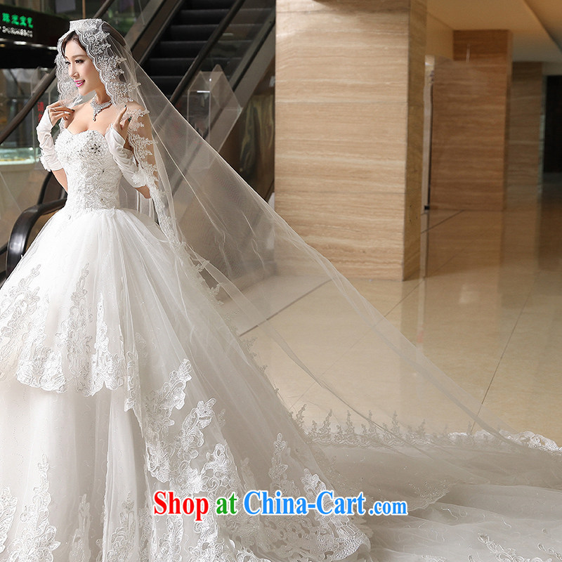 Dream of the day wedding dresses accessories fine lace lace sin the US 3M Princess only American and legal TS 002 white, Dream of the day, shopping on the Internet