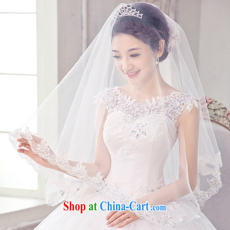 Dream of the day wedding dresses accessories princess and legal Korean Korean sweet 2015 lace lace and yarn-sin TS 008 white pictures, price, brand platters! Elections are good character, the national distribution, so why buy now enjoy more preferential! Health