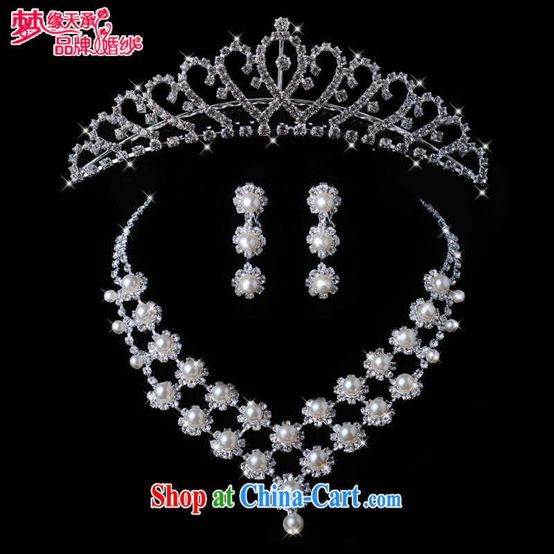 Dream of the day Crown necklace earrings jewelry 3-Piece package bridal jewelry XL HG 212 507 love Oh