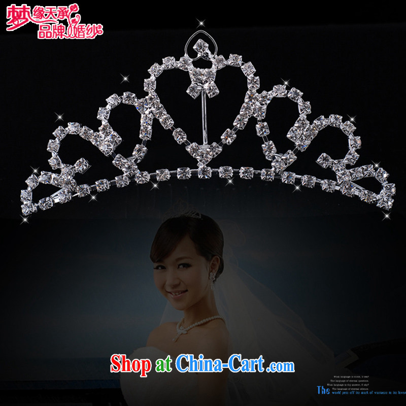 Let the day the noble flash Crown bridal Crown bridal headdress bridal jewelry HG 020-XF, dream of the day, shopping on the Internet