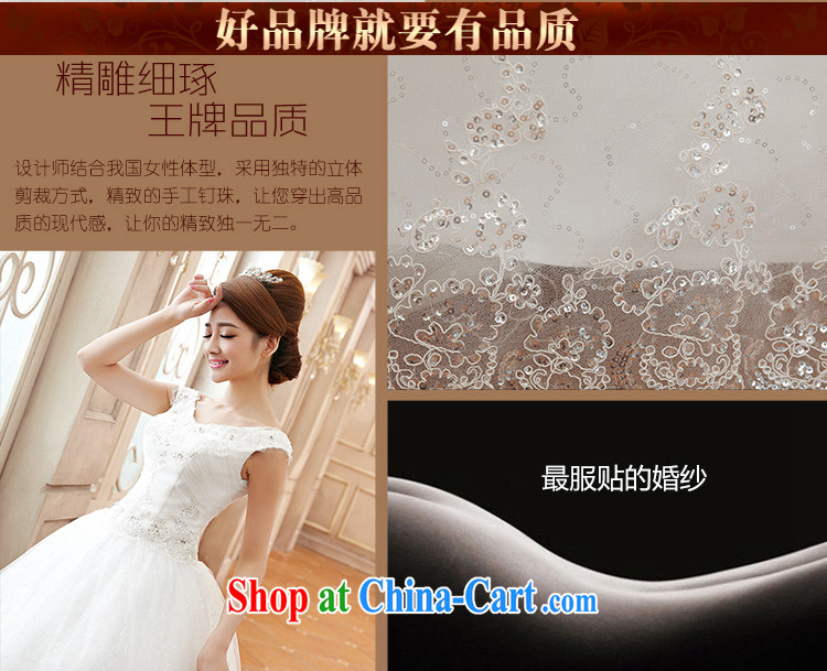 Jessica covers wedding dresses 2014 new Korean Deep V collar double-shoulder alignment to the Code field shoulder marriages wedding 2128 m White XL pictures, price, brand platters! Elections are good character, the national distribution, so why buy now enjoy more preferential! Health