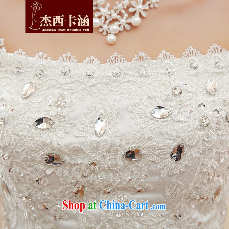 Jessica covers marriages wedding dresses new 2014 spring and trendy, Korean lace with a shoulder shoulders 2112 white XL, Jessica (jessica han), and, on-line shopping