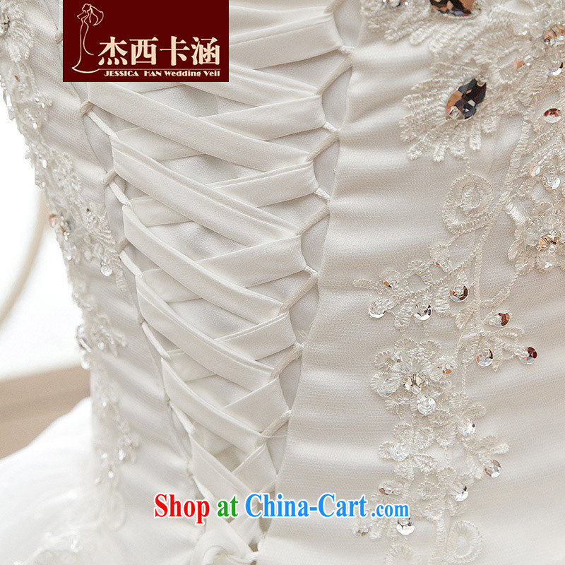 Jessica covers marriages wedding dresses new 2014 spring and trendy, Korean lace with a shoulder shoulders 2112 white XL, Jessica (jessica han), and, on-line shopping