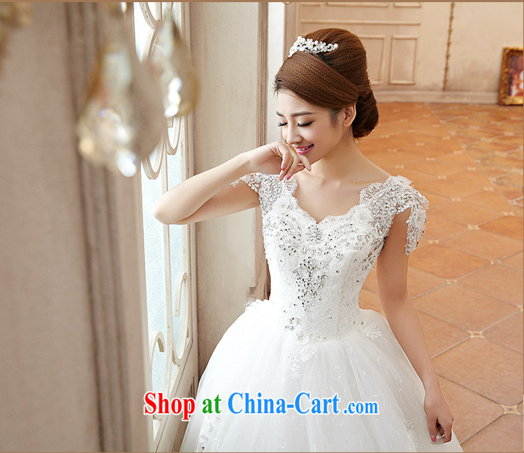 Jessica covers marriages wedding dresses new 2014 spring and trendy, Korean version lace with a shoulder shoulders 2112 white XL pictures, price, brand platters! Elections are good character, the national distribution, so why buy now enjoy more preferential! Health