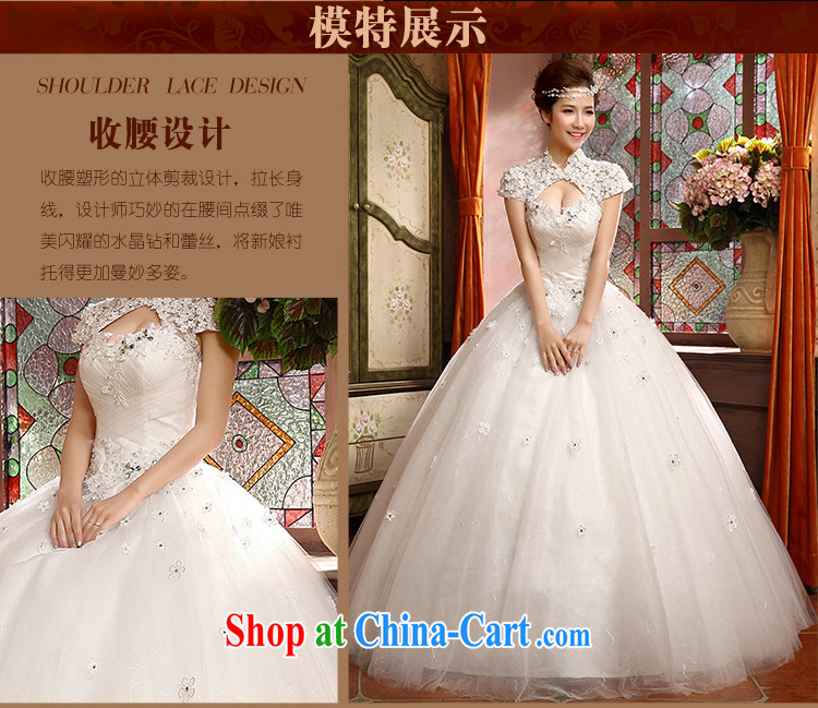 Jessica covers marriages wedding dresses new 2014 modern Korean field shoulder retro lace inserts drill hunsha 2116 white M pictures, price, brand platters! Elections are good character, the national distribution, so why buy now enjoy more preferential! Health