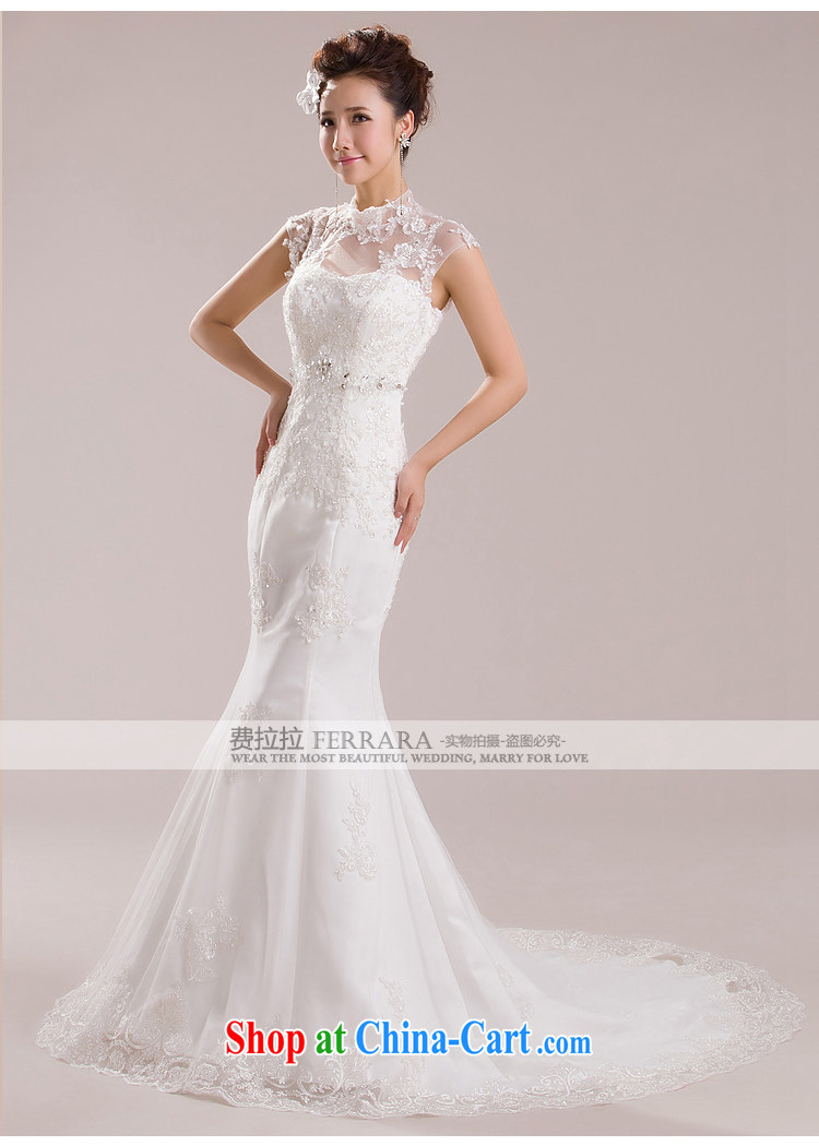 Ferrara 2015 new wedding retro, for lace the Field shoulder shoulder crowsfoot small tail spring large, white will do not return pictures, price, brand platters! Elections are good character, the national distribution, so why buy now enjoy more preferential! Health
