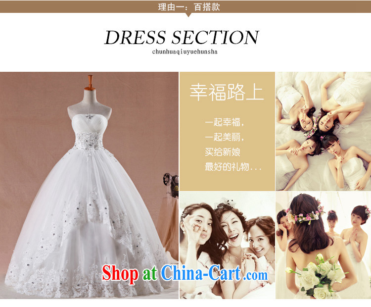 There are optimized color Kingfisher Korean-style New erase chest Flash video thin lace straps with bridal wedding dresses XS 1059 white XXXL pictures, price, brand platters! Elections are good character, the national distribution, so why buy now enjoy more preferential! Health