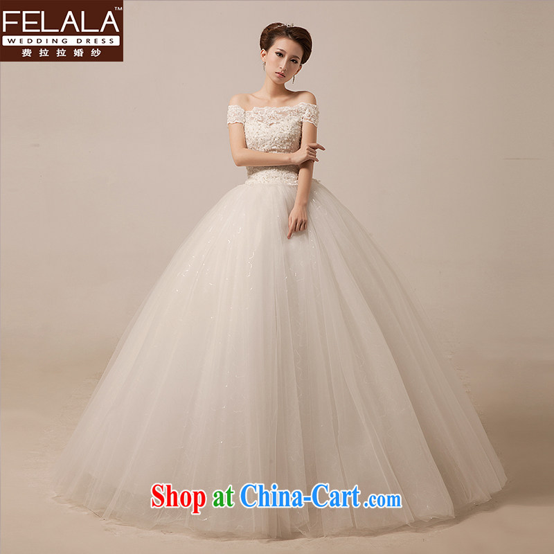 Ferrara 2015 new sweet field shoulder wedding Korean Princess lace graphics thin shaggy yarn stars with white. Do not return