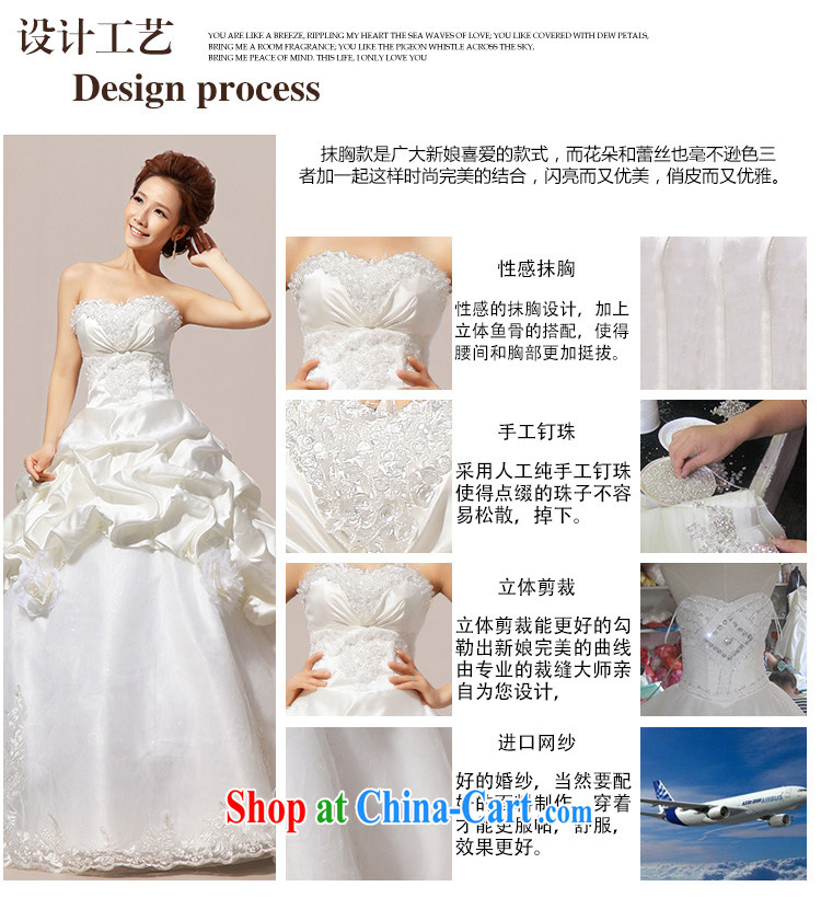 It is also optimized condolence new 2014 Korean sweet Princess Mary Magdalene chest graphics thin bridal gown with wedding dresses XS 1061 white XXL pictures, price, brand platters! Elections are good character, the national distribution, so why buy now enjoy more preferential! Health