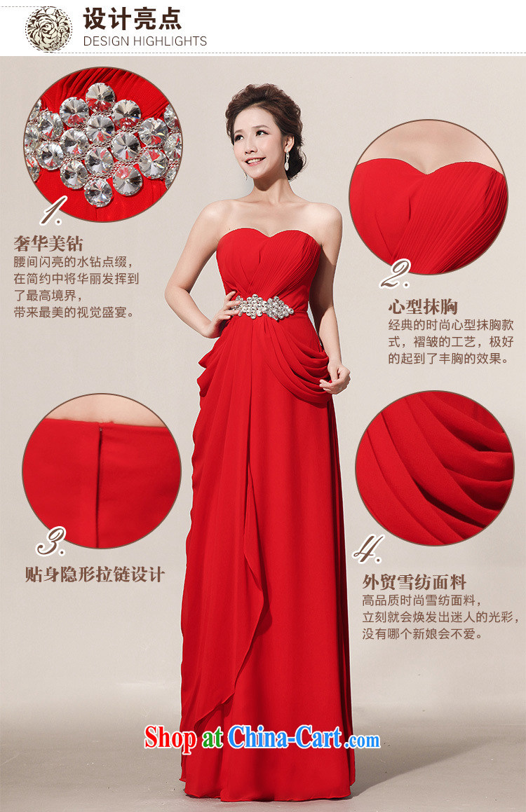 There are optimized color Kingfisher Red video thin dress bridal long gown toasting service banquet service XS 1067 red XXXL pictures, price, brand platters! Elections are good character, the national distribution, so why buy now enjoy more preferential! Health