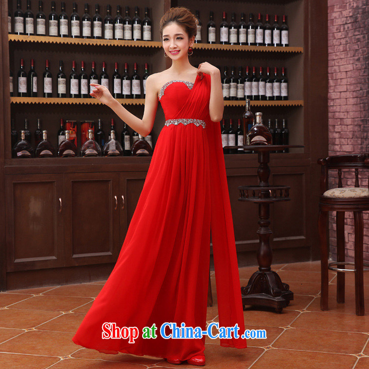 It is also optimized condolence new Korean flash drill a shoulder dress uniform toast high snow woven dress XS 1068 red XXL pictures, price, brand platters! Elections are good character, the national distribution, so why buy now enjoy more preferential! Health