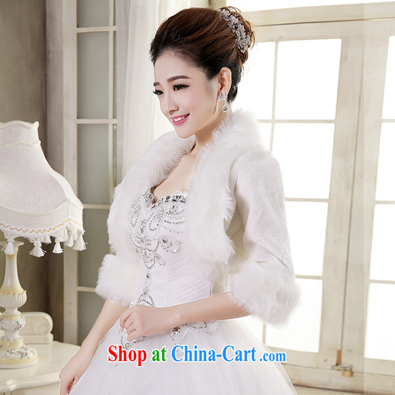 Dream of the day wedding dresses accessories super deluxe white jacket bridal wedding shawl shawl spaniel MP 71 white, Dream of the day, shopping on the Internet