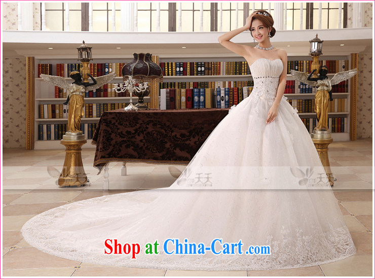 Mrs Alexa Lam go scot wedding dresses new 2014 tie-tail Korean wiped his chest strap marriages wedding dresses 15,981 white L (2.4) pre-sale within a week shipment pictures, price, brand platters! Elections are good character, the national distribution, so why buy now enjoy more preferential! Health