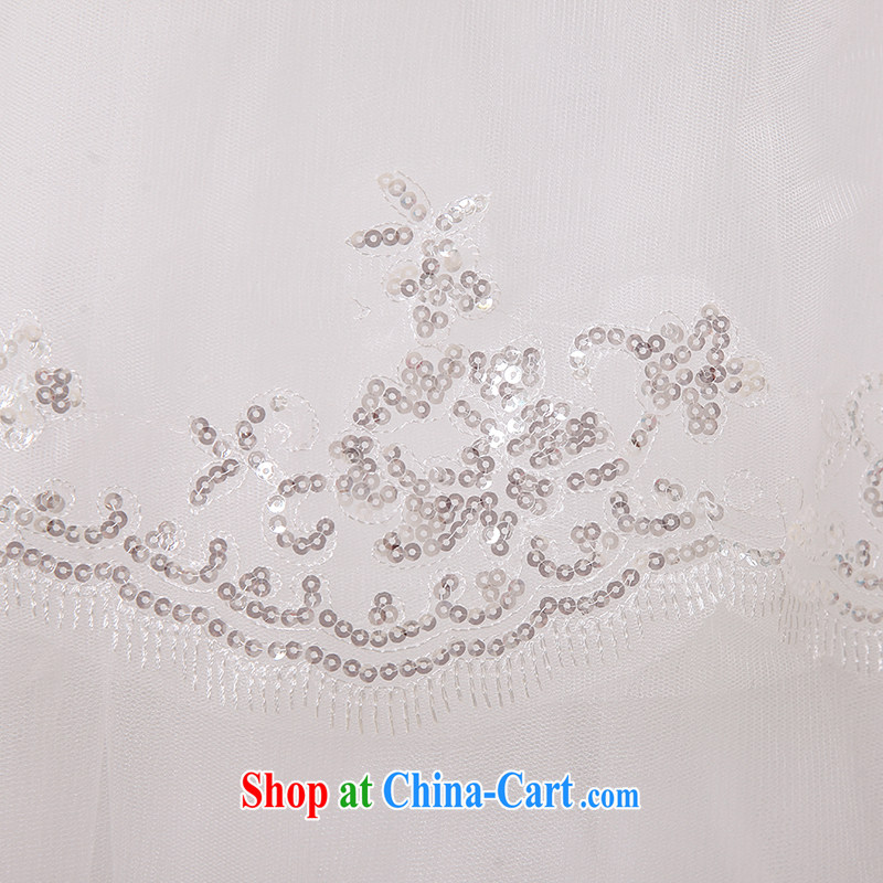 2015 new luxury parquet drill wiped his chest strap wedding dresses lace Princess with graphics thin diamond jewelry bridal wedding, bride with white XXXL Suzhou shipment, it is no embroidery bridal, shopping on the Internet