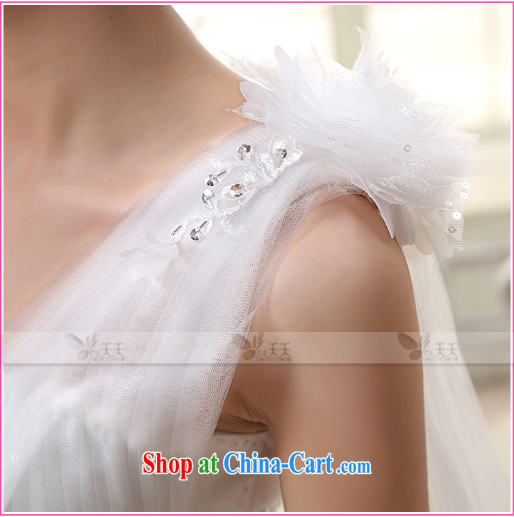 Mrs Alexa Lam go scot wedding dresses new 2014 single shoulder with shaggy skirt ribbons elegant graphics thin married Yi 66,382 white L (2.4) pictures, price, brand platters! Elections are good character, the national distribution, so why buy now enjoy more preferential! Health