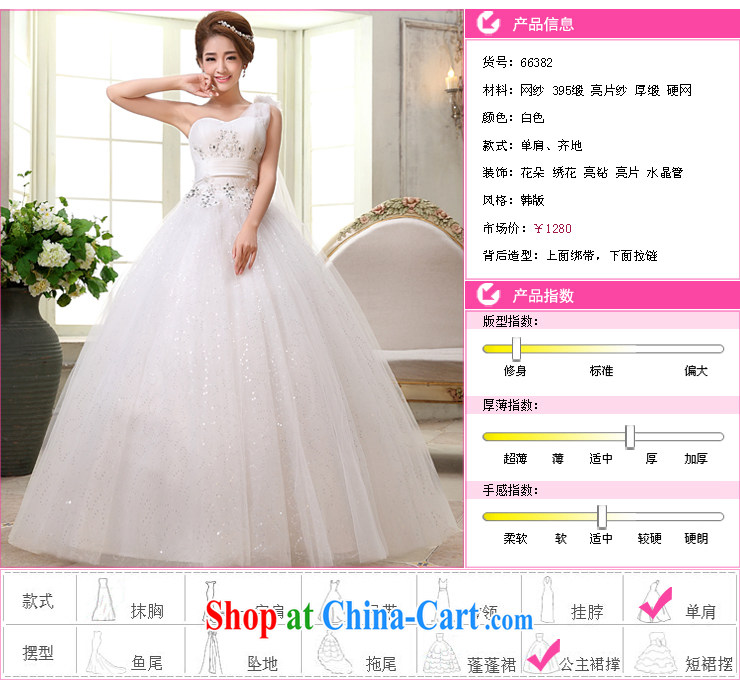 Mrs Alexa Lam go scot wedding dresses new 2014 single shoulder with shaggy skirt ribbons elegant graphics thin married Yi 66,382 white L (2.4) pictures, price, brand platters! Elections are good character, the national distribution, so why buy now enjoy more preferential! Health