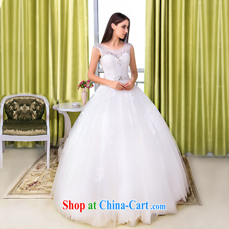 The bride's 2015 new shaggy wedding Princess wedding lace package shoulder the skirt with wedding 534 M, the bride, shopping on the Internet