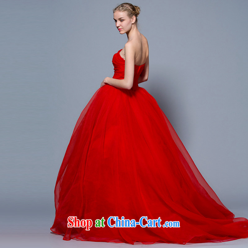 A yarn wedding dresses 2015 Korean-style vera wang wedding canopy skirts pregnant graphics thin wedding spring and summer the Code Red XXL code 30 days pre-sale, a yarn, shopping on the Internet