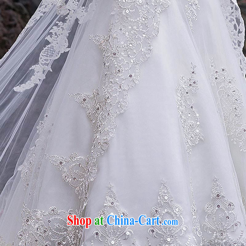 The bride's 2015 new lace crowsfoot Wedding Video thin the Field shoulder manually wedding luxury A L 563, a bride, shopping on the Internet