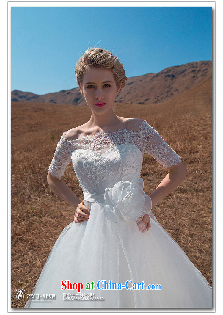 The bride's 2015 new wedding fashion a Field shoulder lace cuff, Shaggy Princess wedding 569 L pictures, price, brand platters! Elections are good character, the national distribution, so why buy now enjoy more preferential! Health