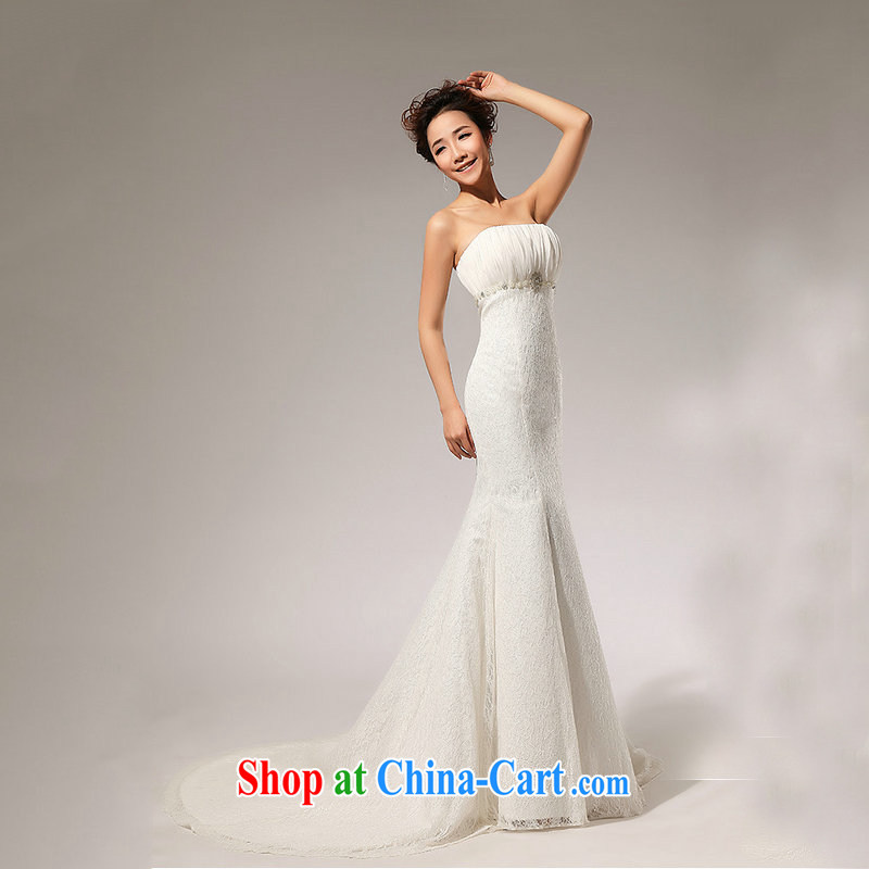 There's a new lace alignment to the waist skirt A wiped his chest wedding dresses long skirt XS 7019 m White XXL, still, and that, on-line shopping