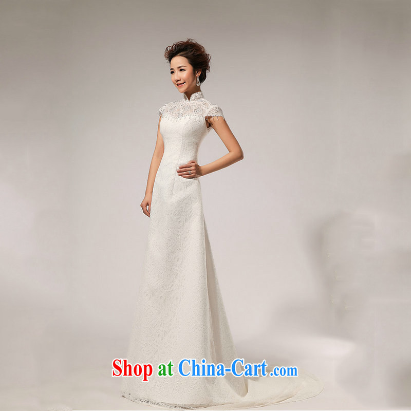 It's a lace retro a Field shoulder retro crowsfoot wedding dresses sexy minimalist XS 5238 m White XXL, yet, and that, on-line shopping