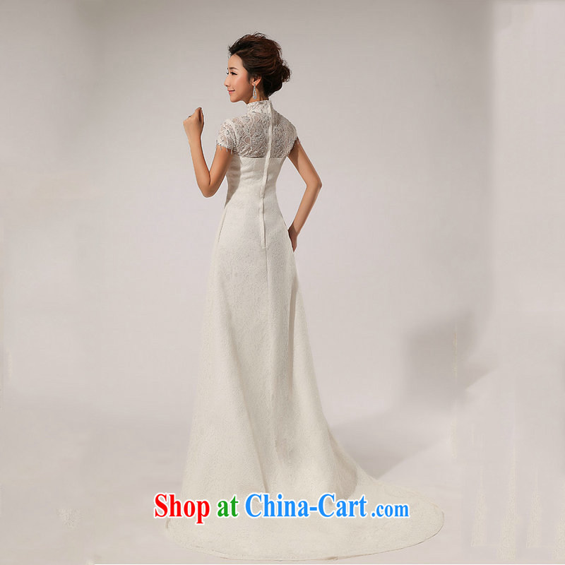 It's a lace retro a Field shoulder retro crowsfoot wedding dresses sexy minimalist XS 5238 m White XXL, yet, and that, on-line shopping