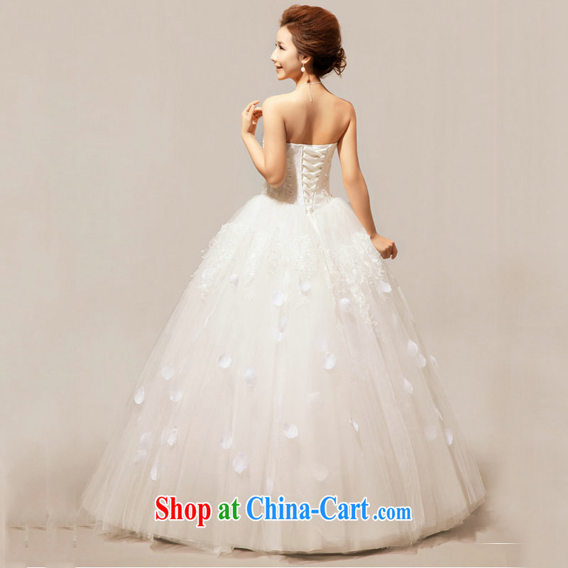 There is a Korean Korean sweet flowers marriages wedding dresses XS 5233 m White XXL, yet, and that, on-line shopping