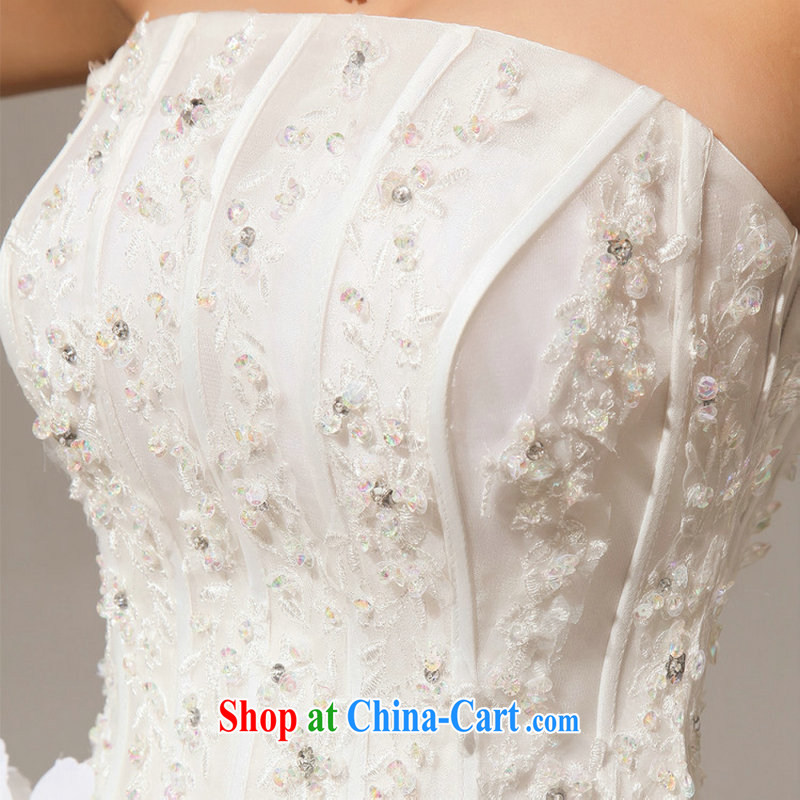 There is a Korean Korean sweet flowers marriages wedding dresses XS 5233 m White XXL, yet, and that, on-line shopping