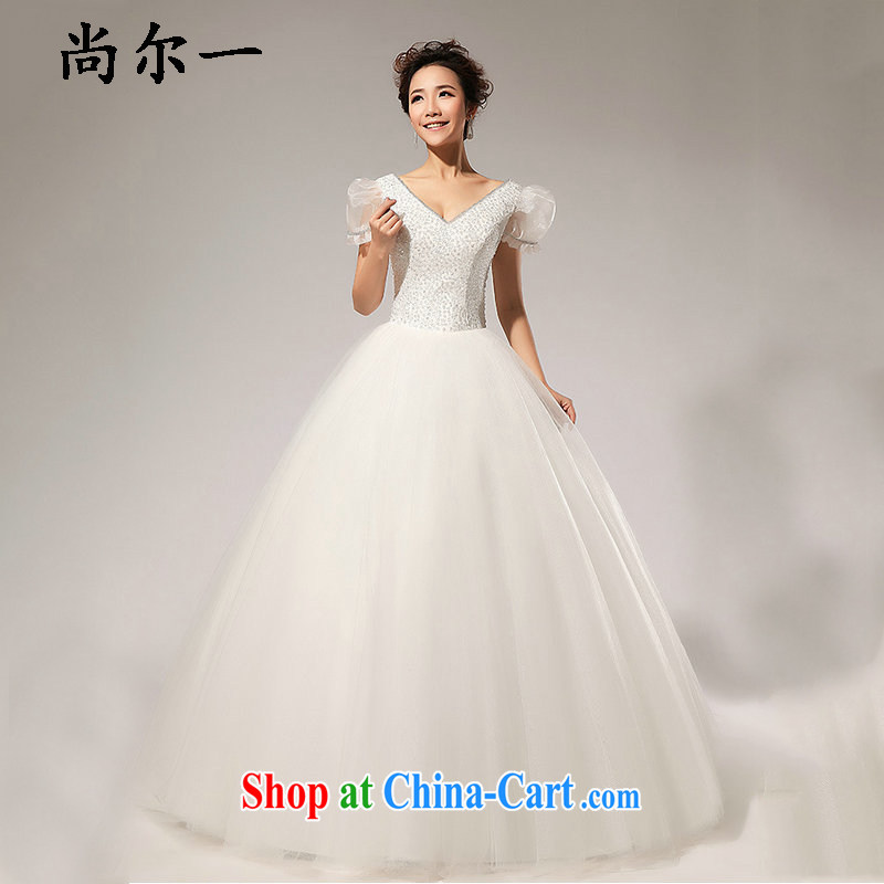 It's a solid color bubble cuff pure Princess ivory wedding XS 5232 m White XXL