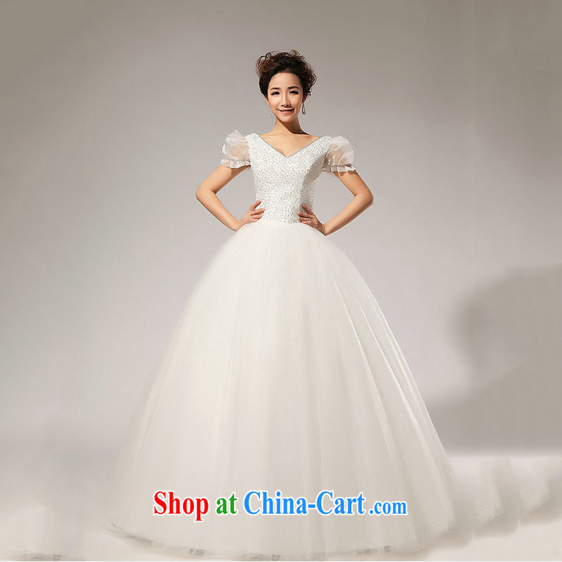 It's a solid color bubble cuff pure Princess ivory wedding XS 5232 m White XXL, it's a, and shopping on the Internet