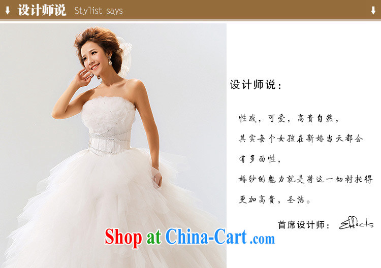 There is a Korean version of the new, imperial lace bare chest straps Princess bride's wedding not XS 5231 M white XXL pictures, price, brand platters! Elections are good character, the national distribution, so why buy now enjoy more preferential! Health
