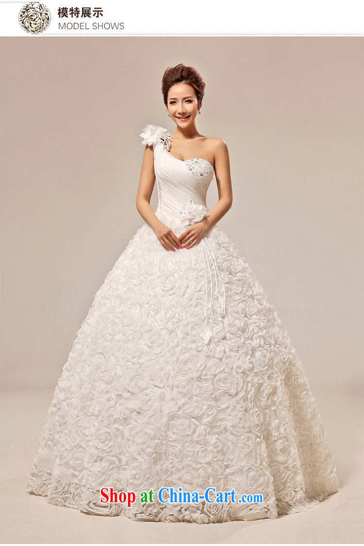 There's a wedding dresses Korean sweet Princess with bride single shoulder bare chest wedding XS 5230 m White XXL pictures, price, brand platters! Elections are good character, the national distribution, so why buy now enjoy more preferential! Health