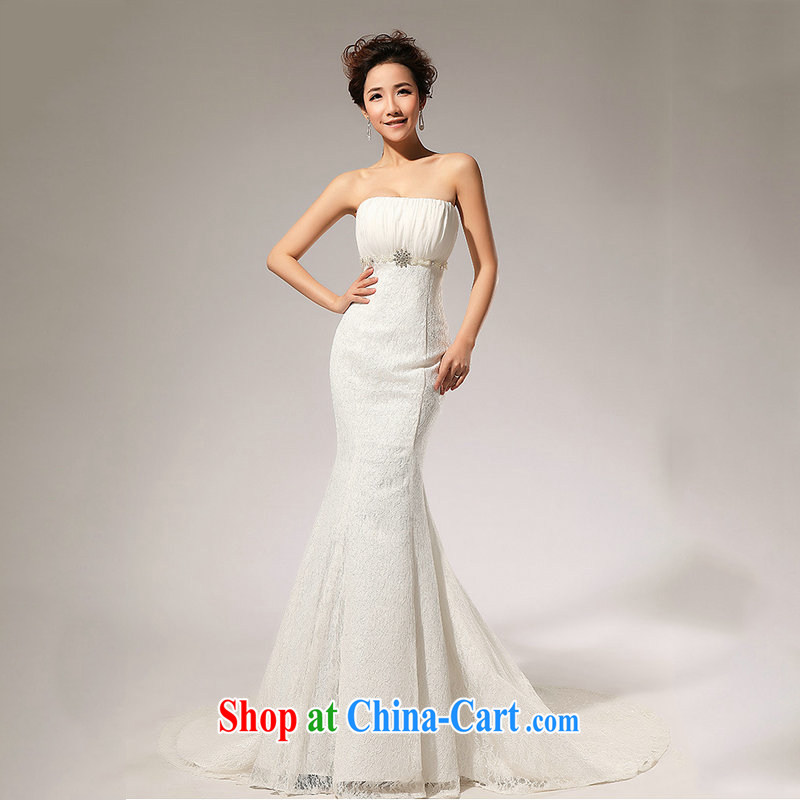 There's a new lace alignment to the waist skirt A wiped his chest wedding dresses skirts XS 5229 m White XXL, yet, and that, on-line shopping