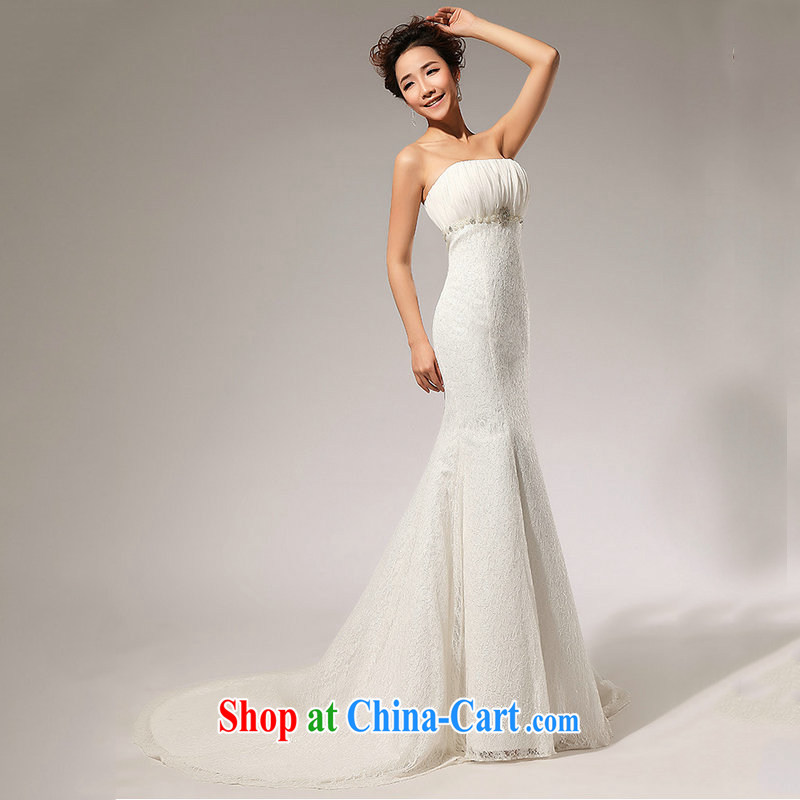 There's a new lace alignment to the waist skirt A wiped his chest wedding dresses skirts XS 5229 m White XXL, yet, and that, on-line shopping