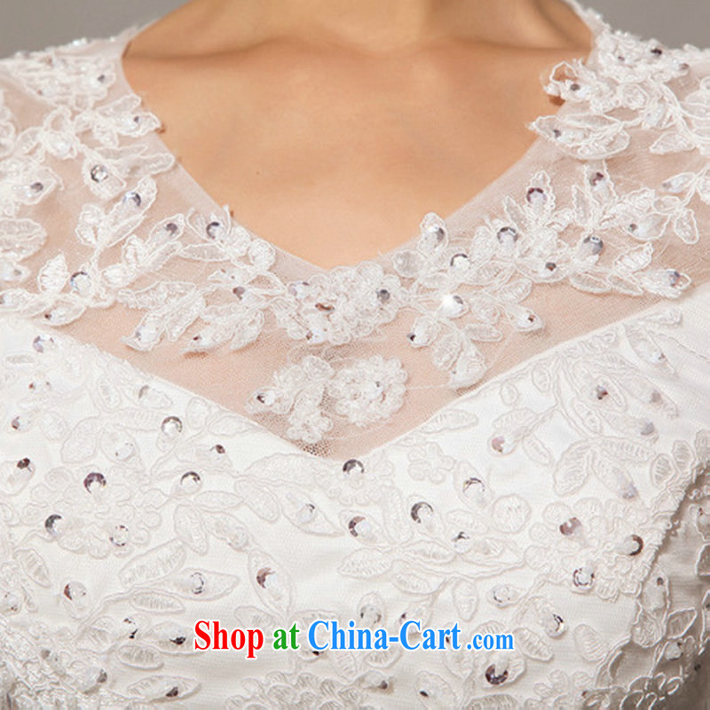 There is a new wedding tail winter field shoulder wedding XS 5228 m White XXL, it's a, and shopping on the Internet