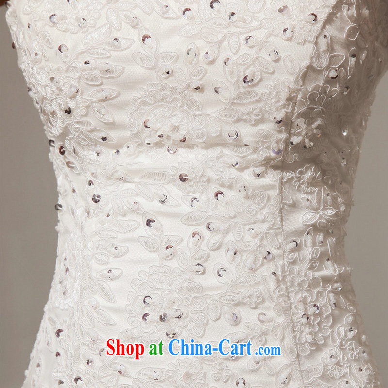There is a new wedding tail winter field shoulder wedding XS 5228 m White XXL, it's a, and shopping on the Internet