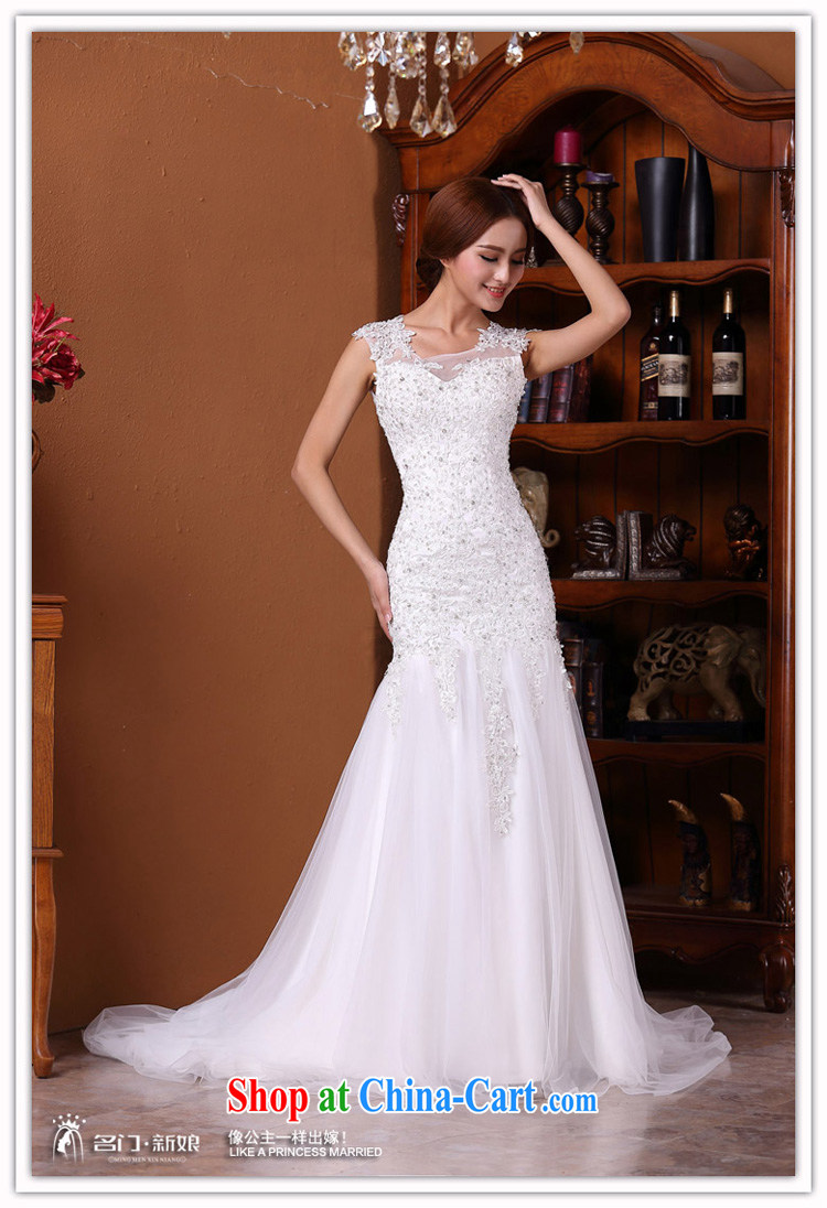 The bride's 2015 new wedding lace crowsfoot wedding tail wedding sexy language empty 585 L pictures, price, brand platters! Elections are good character, the national distribution, so why buy now enjoy more preferential! Health