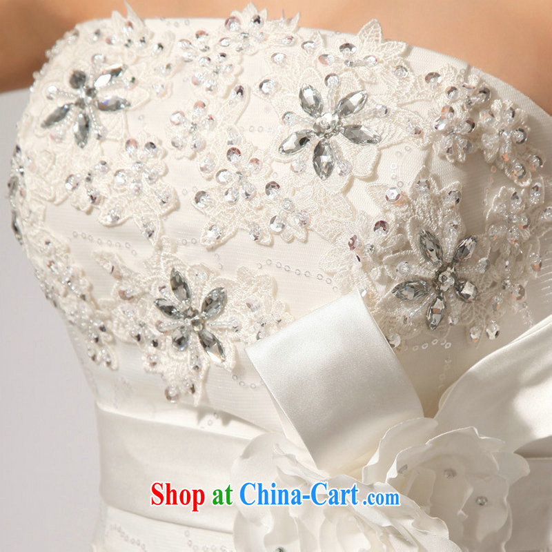 There's a bare chest skirts wedding band bridal wedding dresses long skirt XS 5224 m White XXL, there's a, shopping on the Internet