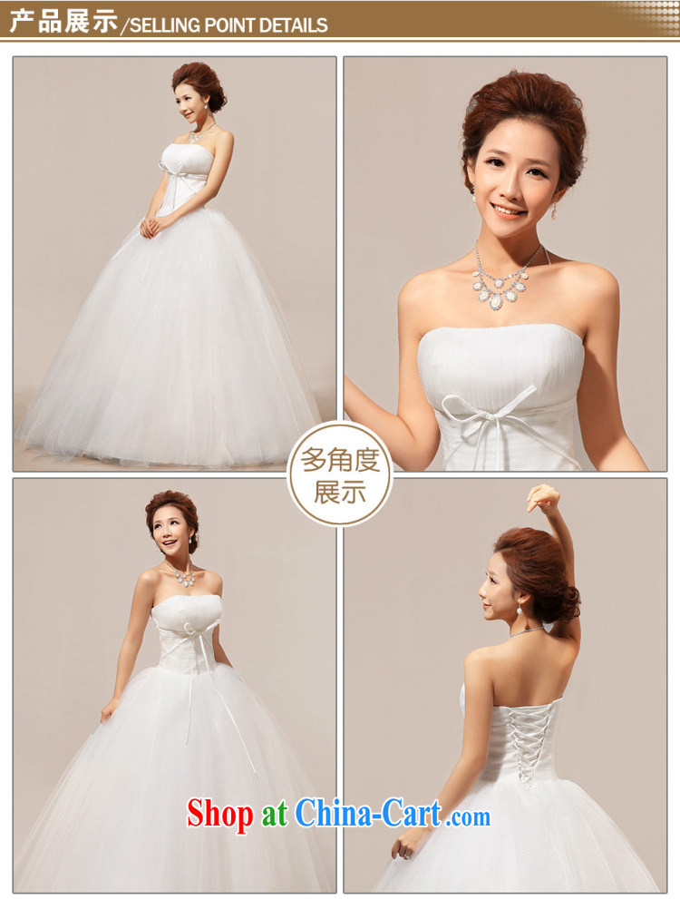 There's a wedding dresses new 2014 new Korean lace with bare chest sweet Princess wedding XS 5217 m White XXL pictures, price, brand platters! Elections are good character, the national distribution, so why buy now enjoy more preferential! Health