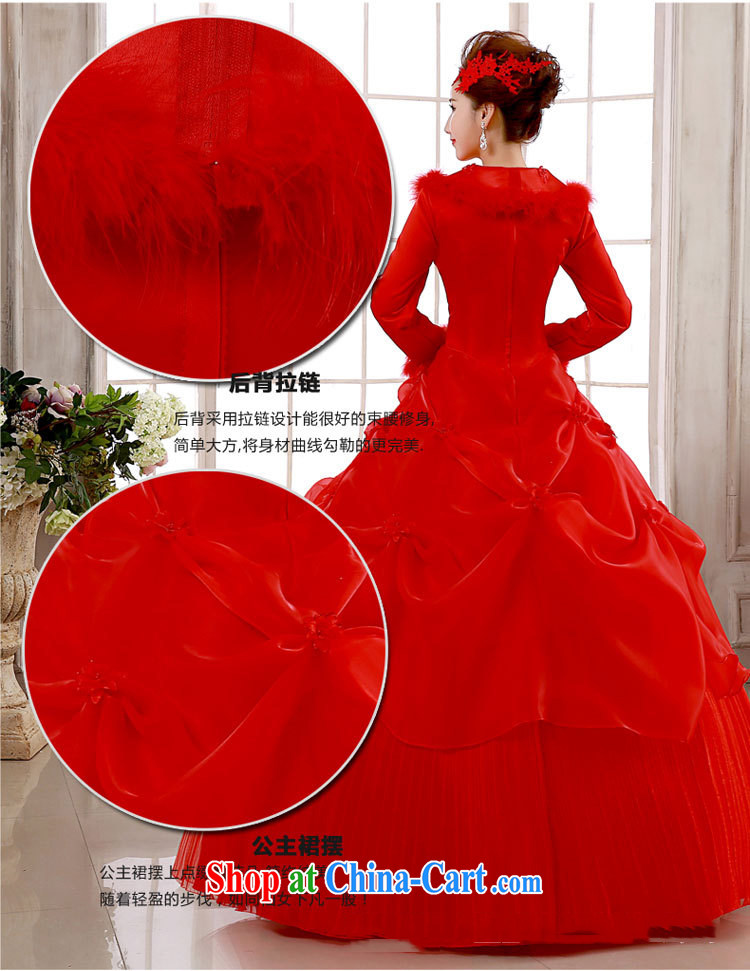 It's a winter wedding dresses 2014 new winter long-sleeved thicken the cotton wedding winter clothes bridal winter, 2081 YSB red XXL pictures, price, brand platters! Elections are good character, the national distribution, so why buy now enjoy more preferential! Health