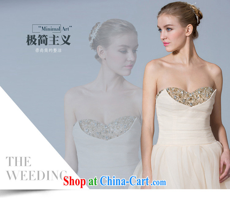 A yarn 2015 Korean-style vera wang Wang Wei wedding shaggy skirt high waist pregnant graphics thin wedding spring and summer, the champagne color XXL code 30 days pre-sale pictures, price, brand platters! Elections are good character, the national distribution, so why buy now enjoy more preferential! Health