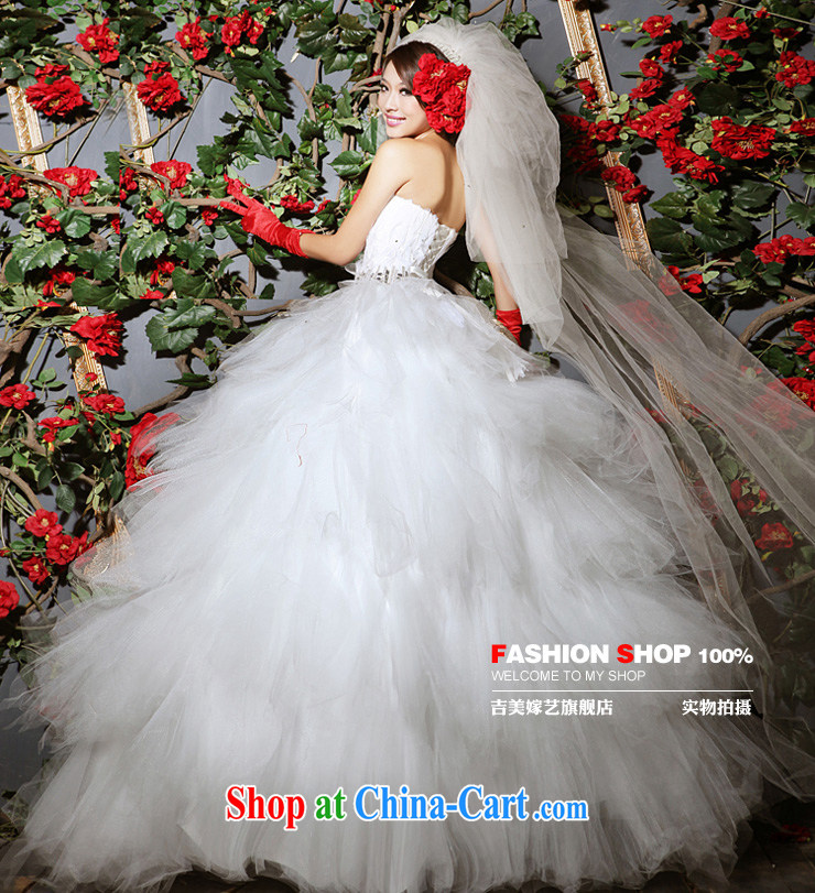 wedding dresses Jimmy married arts 2015 new erase chest Korean shaggy dress with HS 602 bridal wedding white XXXL pictures, price, brand platters! Elections are good character, the national distribution, so why buy now enjoy more preferential! Health