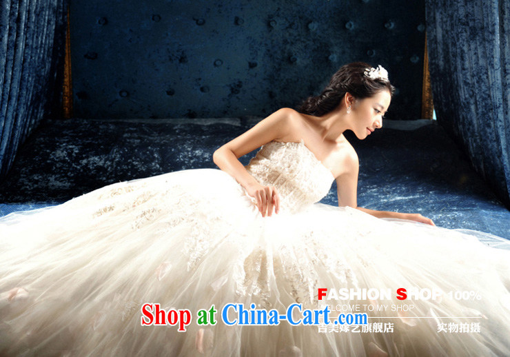 wedding dresses Jimmy married arts 2015 new erase chest Korean shaggy skirts HS 3057 bridal wedding white M pictures, price, brand platters! Elections are good character, the national distribution, so why buy now enjoy more preferential! Health