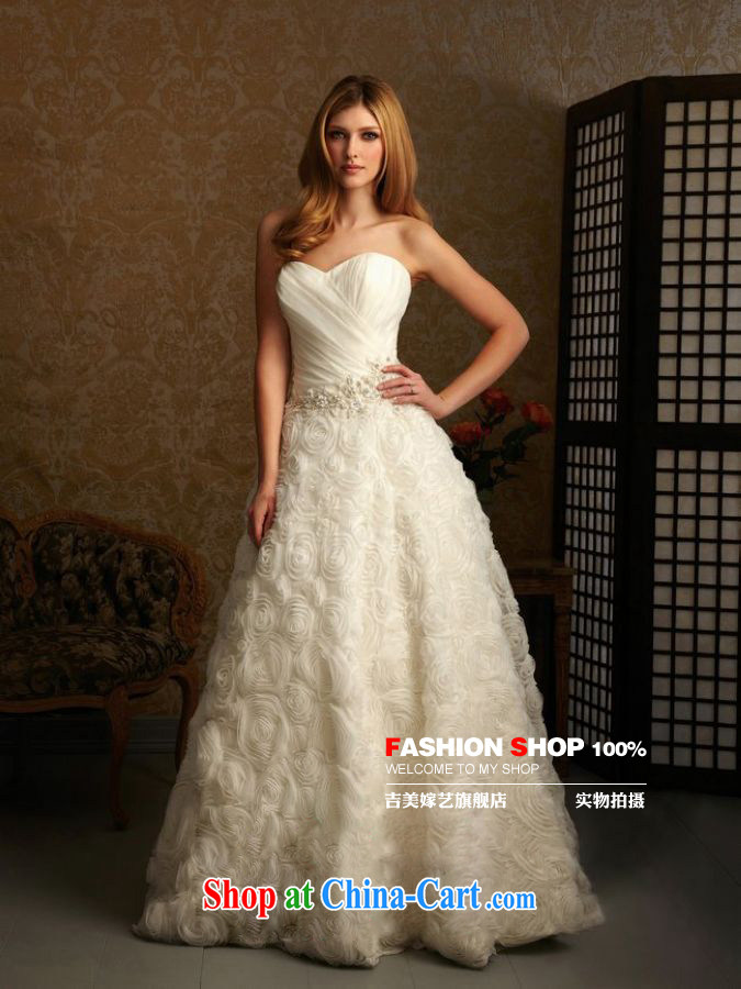 wedding dresses Jimmy married arts 2015 new erase chest Korean Princess skirt HT 677 bridal wedding white L pictures, price, brand platters! Elections are good character, the national distribution, so why buy now enjoy more preferential! Health