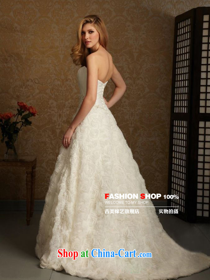 wedding dresses Jimmy married arts 2015 new erase chest Korean Princess skirt HT 677 bridal wedding white L pictures, price, brand platters! Elections are good character, the national distribution, so why buy now enjoy more preferential! Health