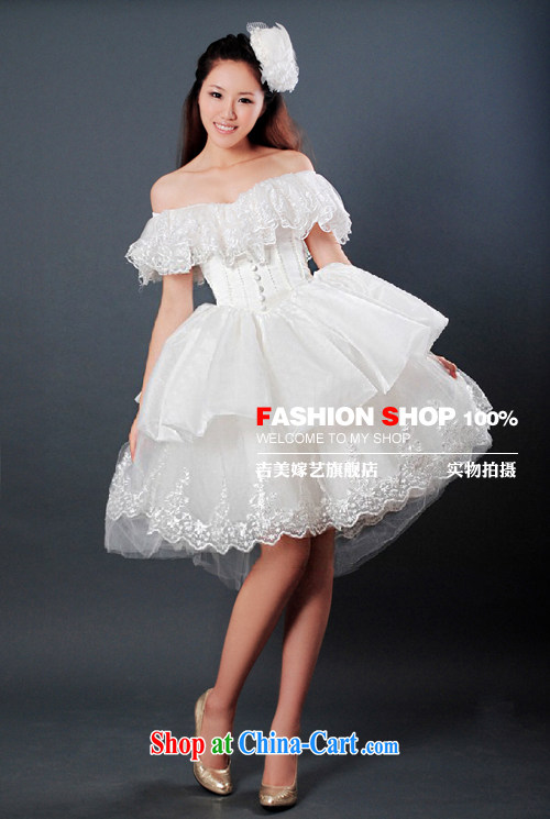 wedding dresses Jimmy married arts 2015 new erase chest Korean short skirt with HS 096 bridal wedding white XXL pictures, price, brand platters! Elections are good character, the national distribution, so why buy now enjoy more preferential! Health