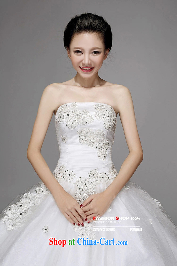 wedding dresses Jimmy married arts 2015 new erase chest Korean shaggy skirts HS 723 bridal wedding white XL pictures, price, brand platters! Elections are good character, the national distribution, so why buy now enjoy more preferential! Health