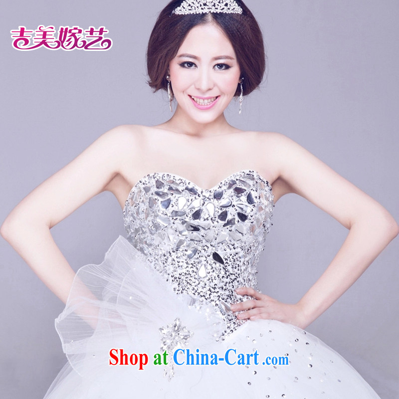wedding dresses, marry us performing arts 2015 new erase chest Korean version shaggy skirts HS 807 bridal wedding white XXXL, Jimmy married arts, shopping on the Internet